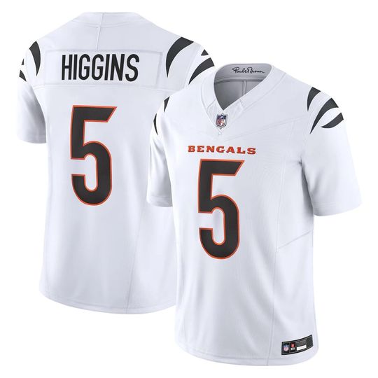 Personalized Cincinnati Bengals Jersey, Custom Name & Number, #5 Tee Higgins Limited Player Jersey