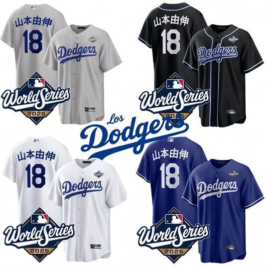 Personalized Los Angeles Dodgers Jersey, Custom Name & Number