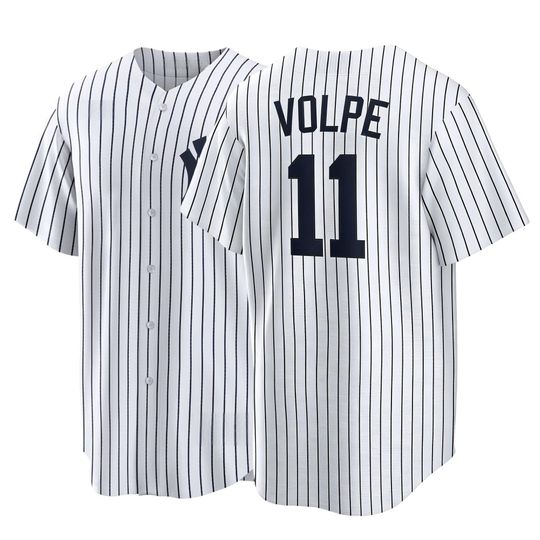 Anthony Volpe New York Baseball Jersey,White Home Limited Player Shirt Man/Youth size,Custom Jersey