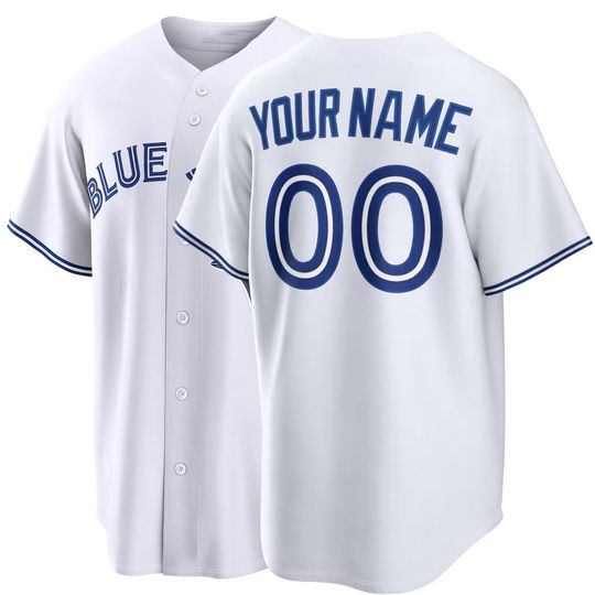 Custom Boston  Baseball Jersey # # 00 Pick-A-Player,r,Men's/Youth White 2026