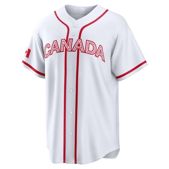 Canada  Baseball Jersey#47 Cal Quantrill,Men's/Youth White 2026 World Baseball Classic