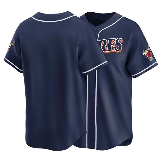 San Diego Inspired Baseball Team Jersey, Customized Name & Number Navy Cooperstown Shirt