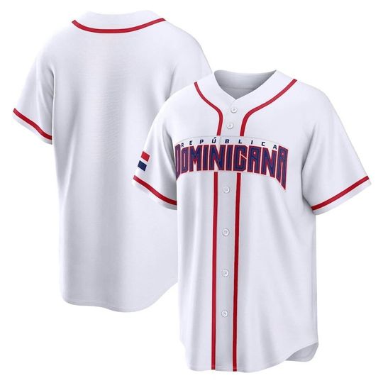 Dominican Republic 2026 World Baseball Classic Royal/White Shirt