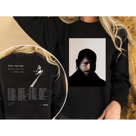 Post Malone The Twelve Carat Tour Sweatshirt