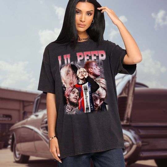 Lil Peep Shirt, Lil Peep Vintage T-Shirt