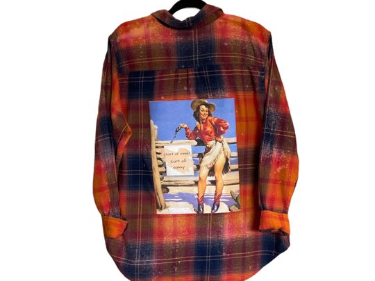 Cowgirl Flannel Shirt
