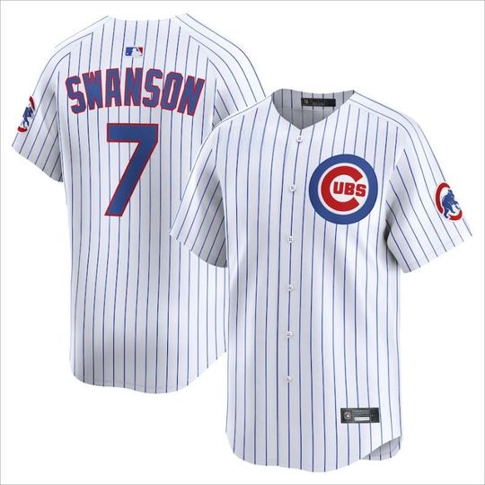 Personalized Chicago Cubs White , Custom Name & Number, 2025 City Connect Limited Jersey Gift