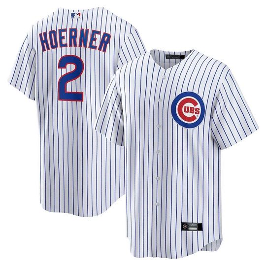 Personalized Chicago Cubs White baseball jersey, custom name and number