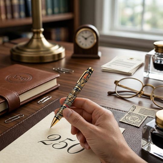 USA 250th Anniversary Commemorative Pen Patriotic Independence Day Keepsake