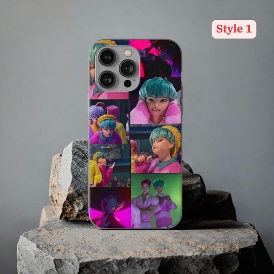 Cute Saja Boys Kpop Demon Hunter Phone Cover, Saja Boys Phone Case for iPhone 16 15 14 13 12 Pro Max