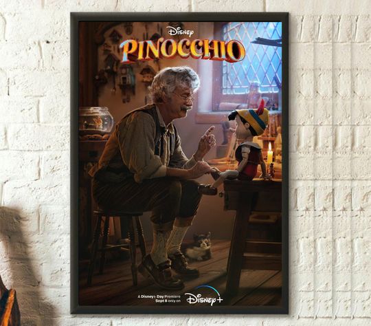 Pinocchio 2022 Movie, Pinocchio Live Action For Kids Poster