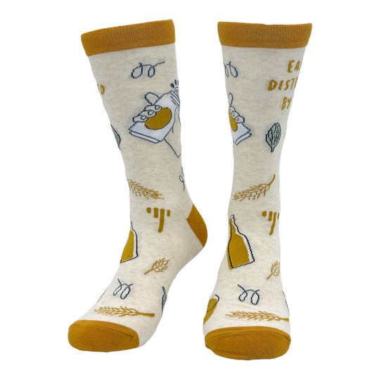 Easily Distracted By Beer Socks, Funny Drinking Socks