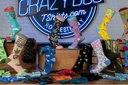 Funny Nutcracker Christmas Socks, Festive Unisex Socks