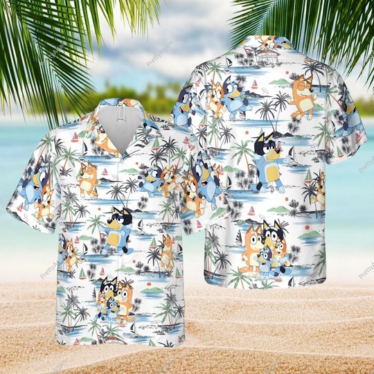 BlueyDad Hawaiian Shirt, BlueyDad Shirt