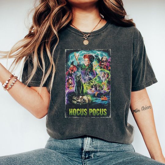 Vintage Hocus Pocus Shirt, Hocus Pocus T-Shirt, Sanderson Sisters