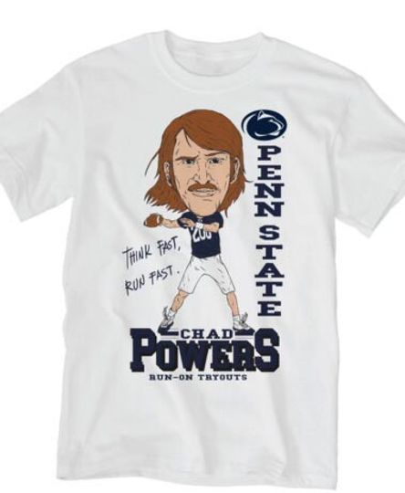 Chad Powers Shirt, Think Fast Run Fast Shirt, Penn State Football T-Shirts