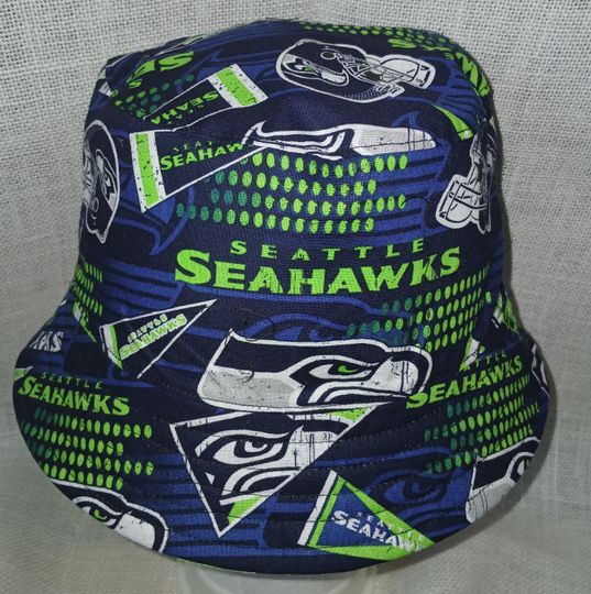 Seahawks Bucket Hat, Seahawks Team Football Hat, Seahawks Game Day Football Hat, Seahawks Sports Gifts