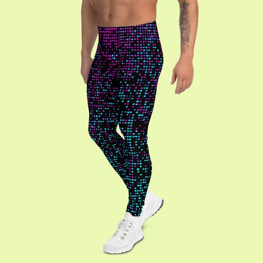 Cyberpunk spotted man leggings. Premium quality.