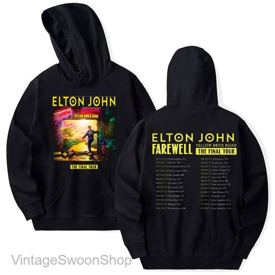 Elton John Farewell Tour 2022 Hoodie
