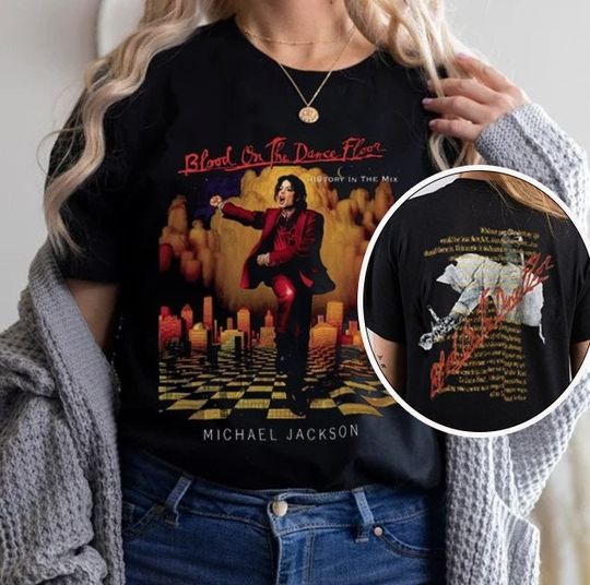Vintage Michael Jackson Blood On The Dance Floor Album 1997 Shirt