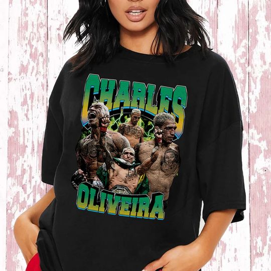 Charles Oliveira Do Bronx Vintage Shirt, Charles Oliveira T-shirt