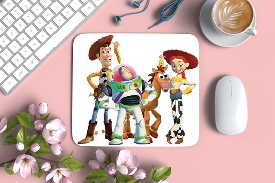 Toy Story Mouse Pad, Disney Buzz Lightyear & Woody  Mouse Pad