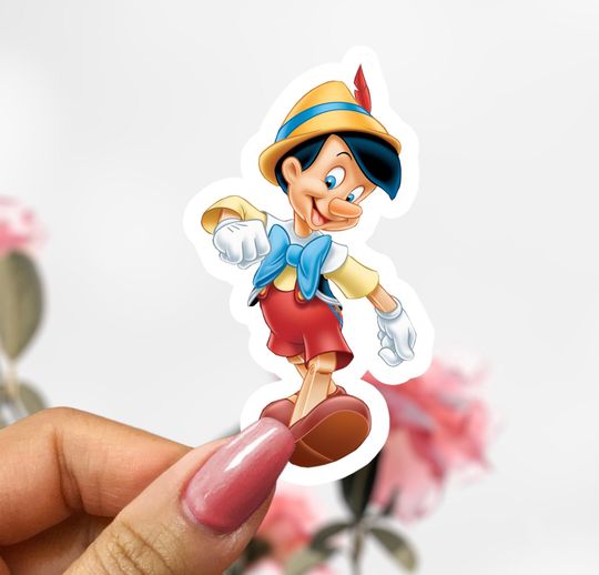 Pinocchio Sticker, Disney Sticker