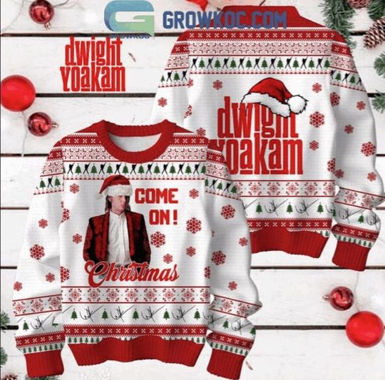 Yoakam Love In Christmas Ugly Sweater