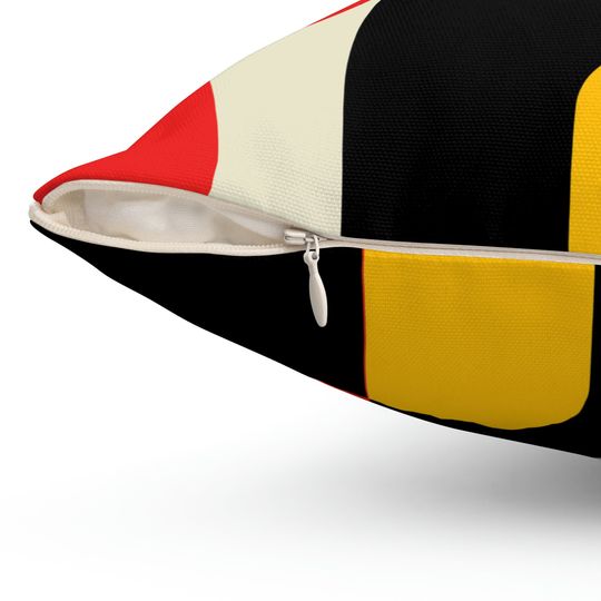 Mid-Century Modern Mickey Mouse, Polyester Square Pillow, 4 Size Options