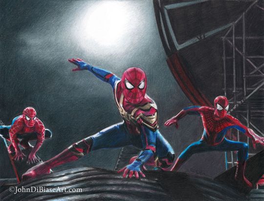 The Spider-Man's in No Way Home Poster