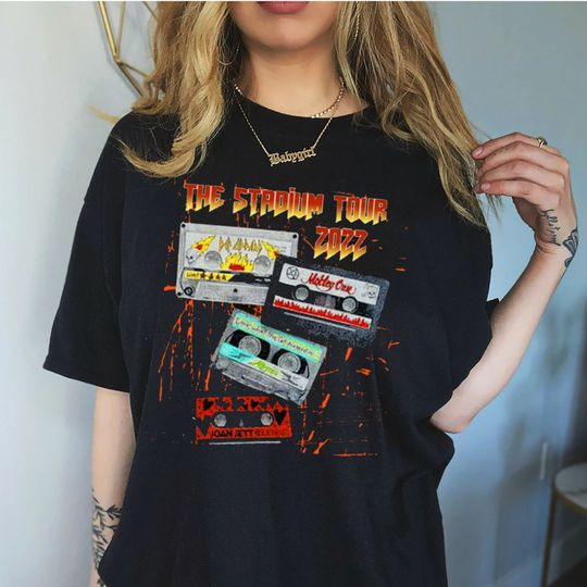 The Stadium Tour 2022 T-shirt, Motley Crue Def Leppard Tour 2022 T-shirt