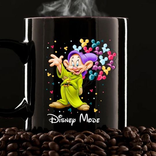 Disney Mode Seven Dwarfs Mug, Disney World 2022 Mug