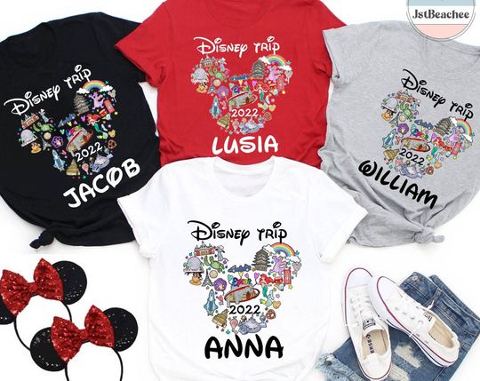 Disney Epcot shirts, Custom Disney Family shirts, Family Vacation 2022 shirts, Disneyworld Family Shirts