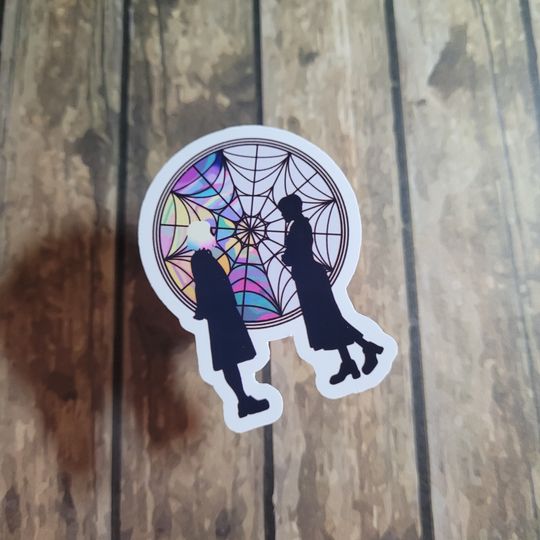Wednesday Addams Sticker, nevermore academy, The Addams Family