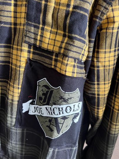 Upcycled Flannel Shirt - Joe Nichols