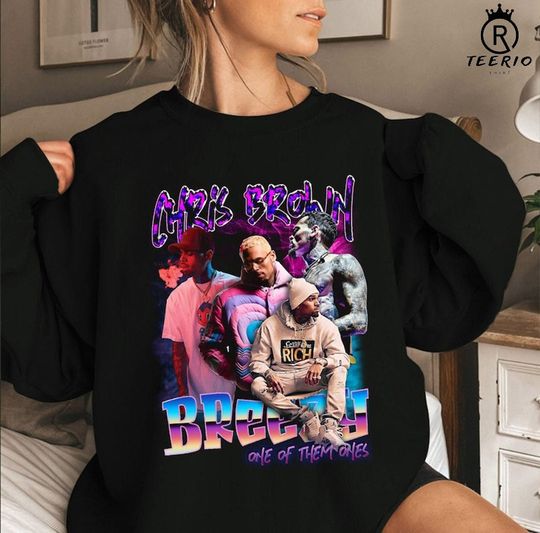 Chris Brown Breezy Tour 2023 Sweatshirt, Gift Shirt, Music concert Sweatshirt
