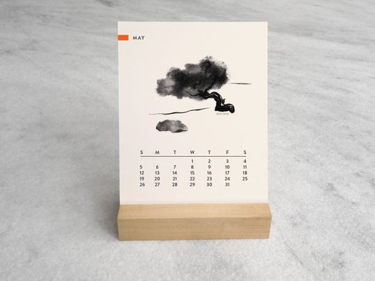 Trees 2024 Desk Calendar | Desk Calendar 2024