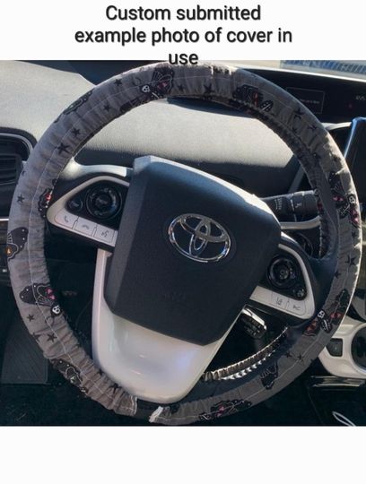 NBC Steering Wheel Cover made with Licensed Disney Fabric