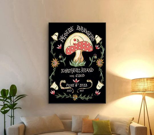 Phoebe Bridgers On Tour 2022 Poster, Phoebe Bridgers Reunion Tour 2022 Poster