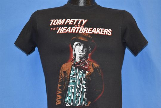 80s Tom Petty and the Heartbreakers Long After Dark Tour 83 Sucker Blast Rock T-Shirt