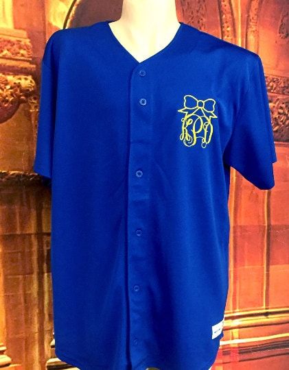 Custom Men's Full Button Baseball Quidditch Jersey - Your name and number printed on the back!