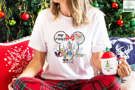 My First Disney Trip Sweatshirt, Disney Vacation Sweatshirt, 2023 Disney Trip Sweatshirt