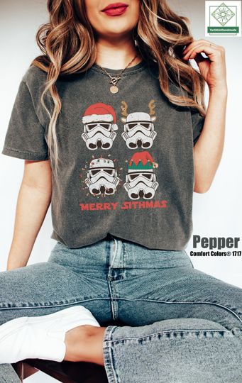 Retro Star Wars Merry Sithmas Shirt, Stormtrooper Christmas Shirt, Vintage Star Wars Christmas Shirt, Disney Star Wars Shirt