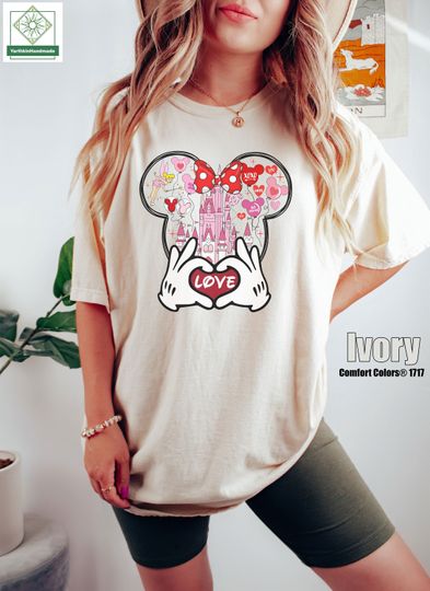 Minnie Mouse Valentine Shirt, Disneyland Valentines Day Shirt