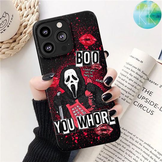 No You Hang Up Scream Phone case, Halloween Ghostface Phone case