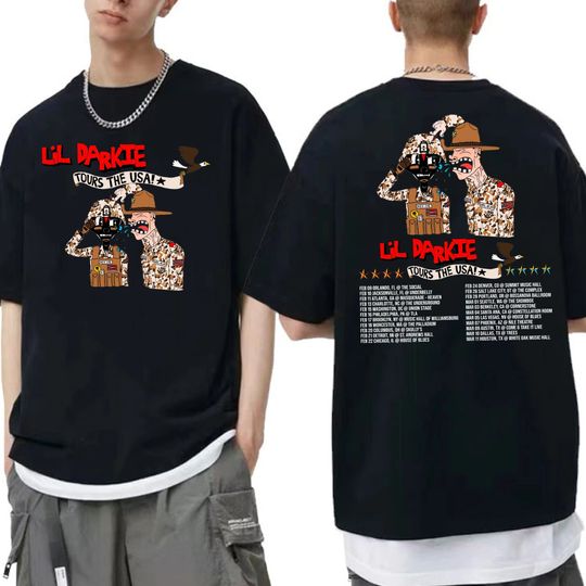 Lil Darkie USA Tour 2023 Shirt, Lil Darkie Rap Shirt