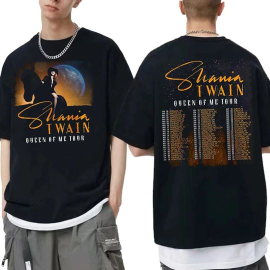 Shania Twain Queen of Me Tour 2022 2023 Shirt, Shania Twain Tour 2023 Shirt
