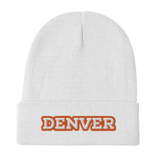Denver - Premium Embroidered Beanie