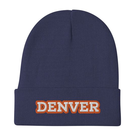 Denver - Premium Embroidered Beanie