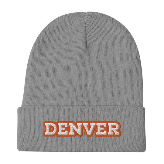 Denver - Premium Embroidered Beanie